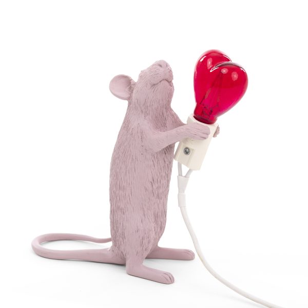 Mouse lamp - staand - love editie