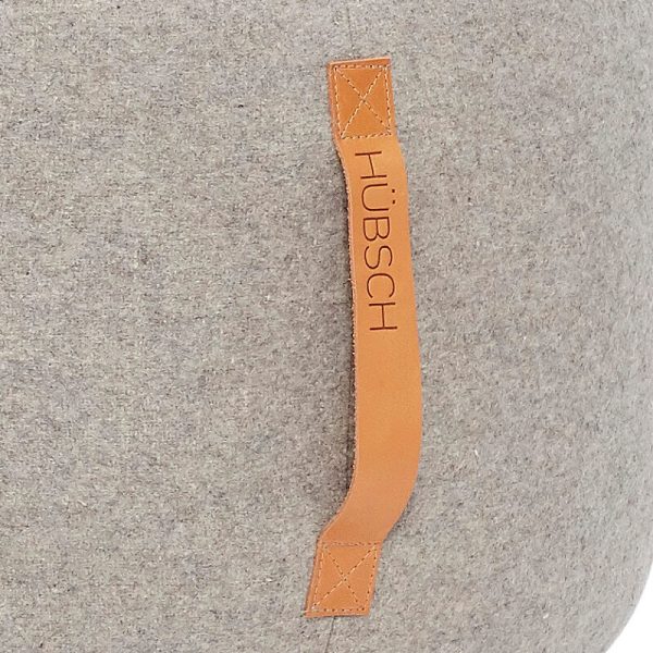 Poef - grijs - Afbeelding 2