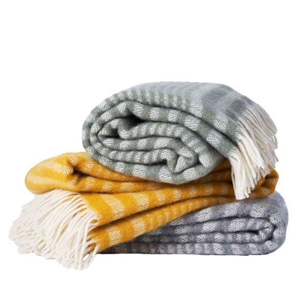 Roy – plaid – groen - Afbeelding 2