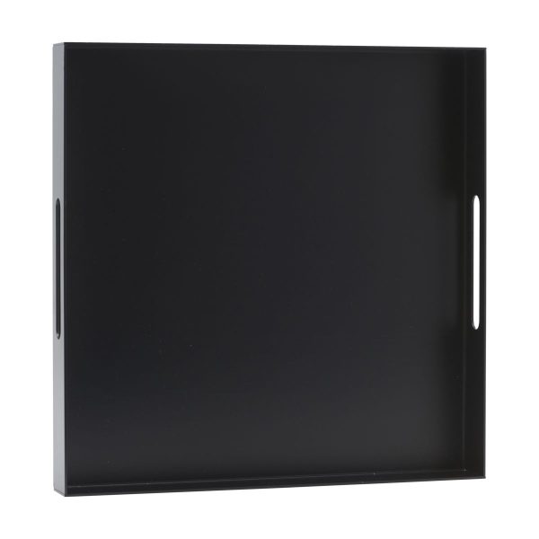 Tray - aluminium - zwart