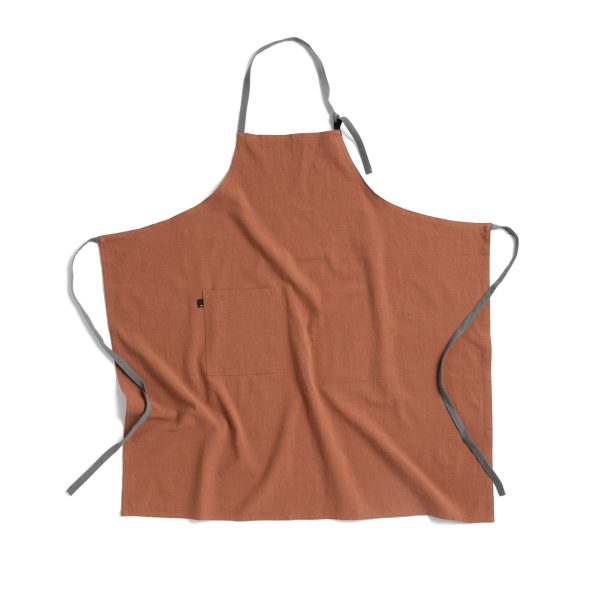 Wrap - schort - bruin