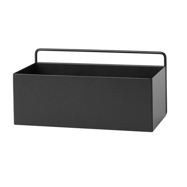 Wall box – rechthoek – zwart