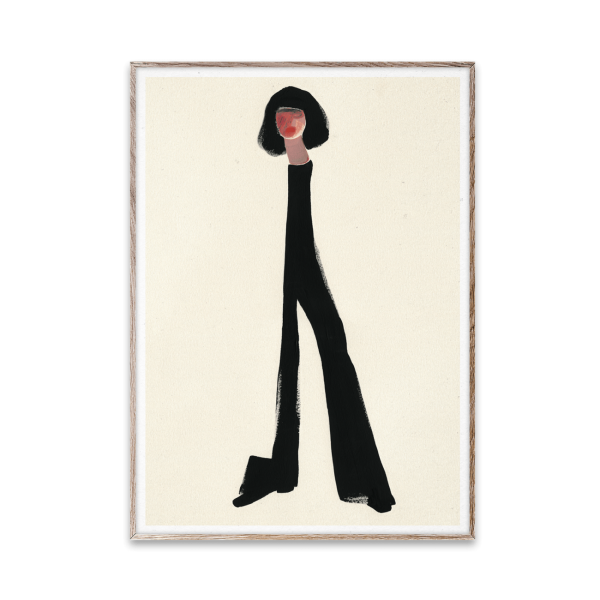 Black pants - poster - 30 x 40 cm