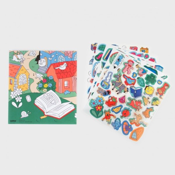 Kleurplaat + stickers - fantastisch - Afbeelding 2