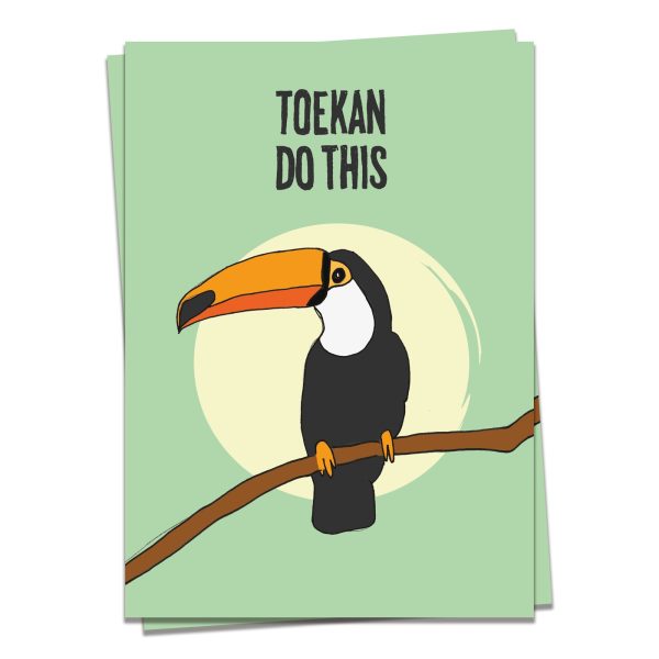 Toekan do this - wenskaart