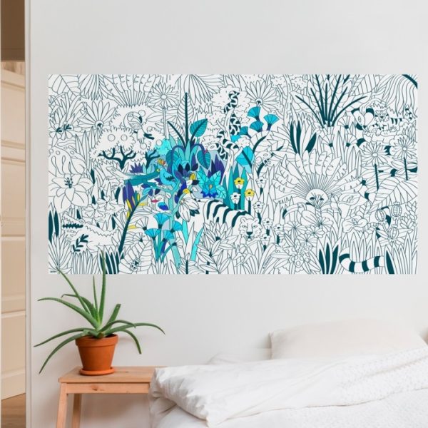 Reuze kleurposter xxl - tropical - Afbeelding 3