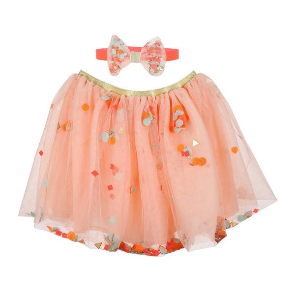 Roze confetti tutu