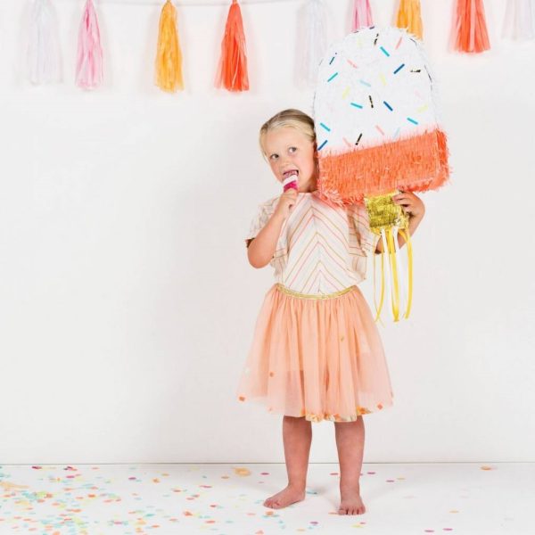 Roze confetti tutu - Afbeelding 2