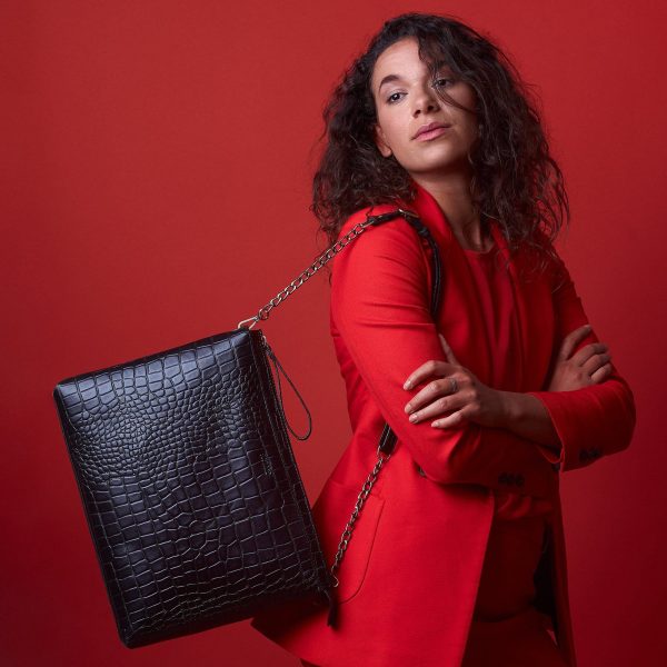 Scarlet - croco - classic - Afbeelding 6