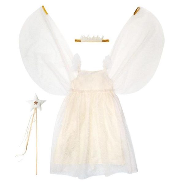 Witte tule fee - verkleedset