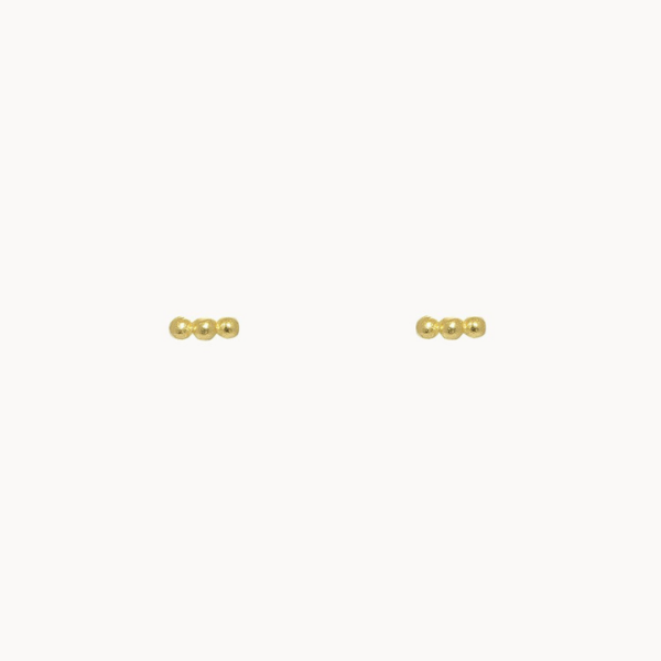 Dotted - oorbellen - goud