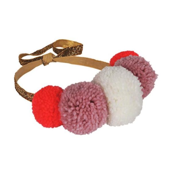 Pompon kroon