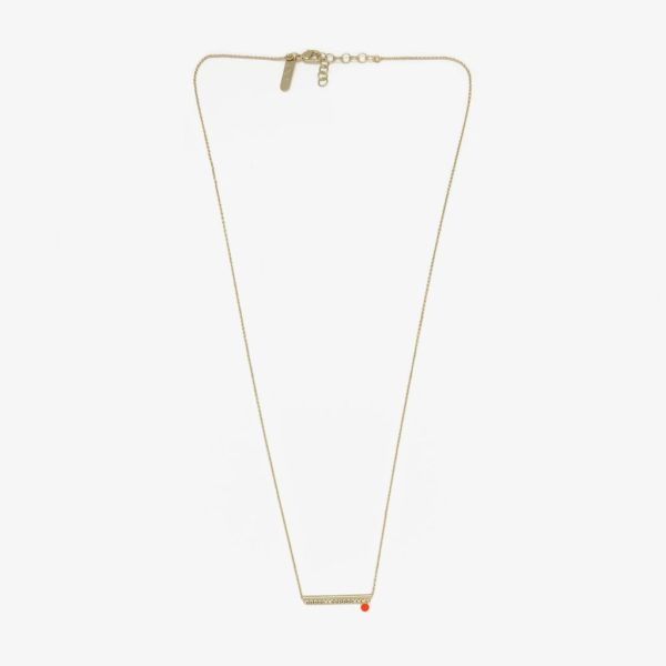 Milime S - ketting - tangerine