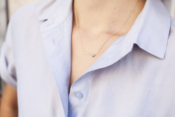 Milime S - ketting - tangerine - Afbeelding 2