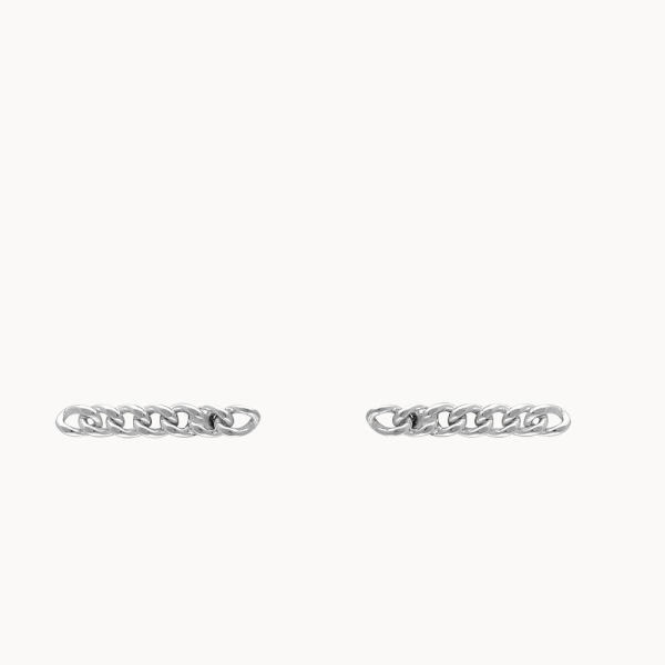 Laurel studs - oorringen - zilver