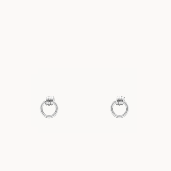 Open studs - oorringen - zilver