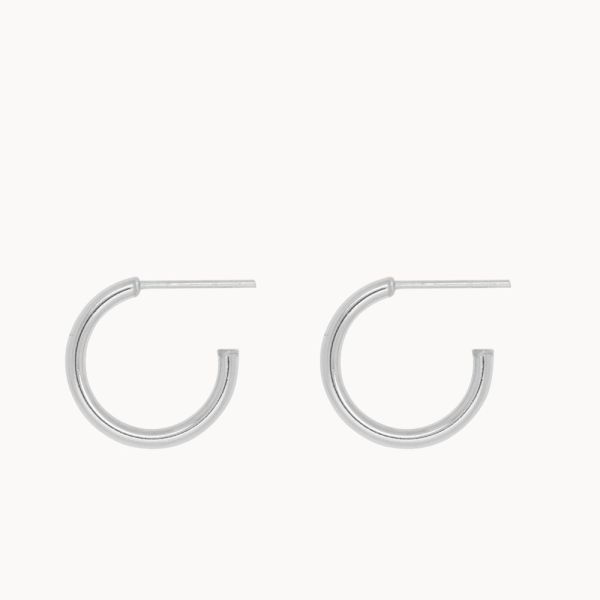 Selected - oorring - zilver