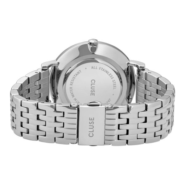 La bohème multi-link – polshorloge – zilver wit/zilver - Afbeelding 3