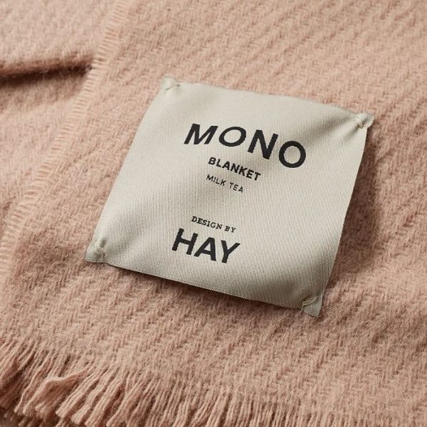 Mono – plaid – milk tea - Afbeelding 2