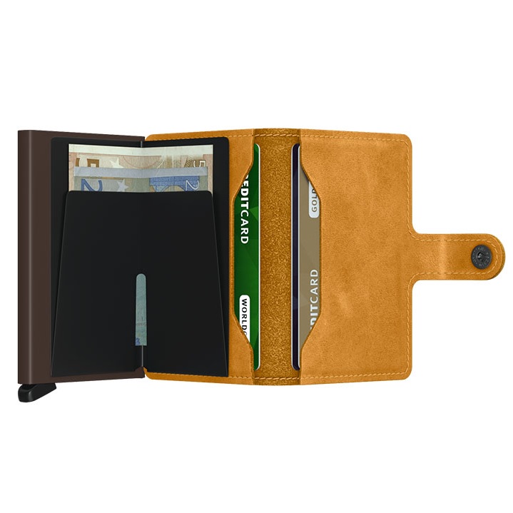 Miniwallet - oker - Afbeelding 2