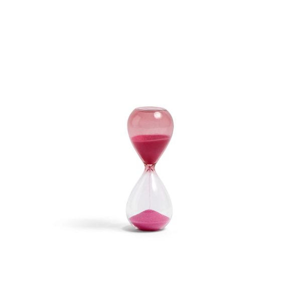 Time 3 min - zandloper - pink