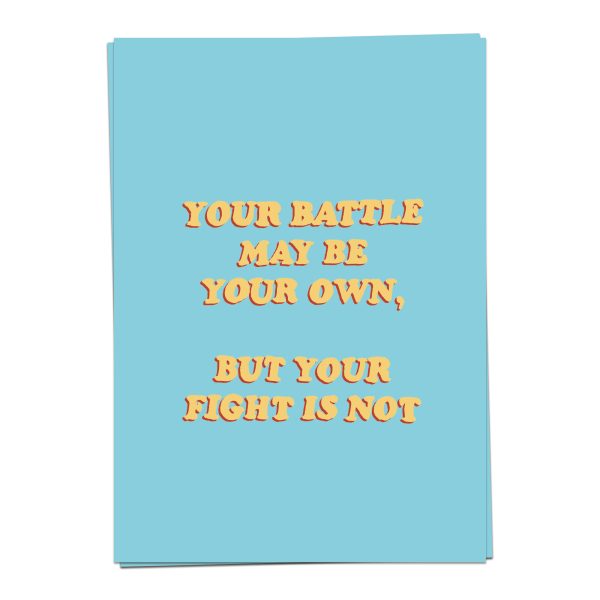 Your battle- wenskaart