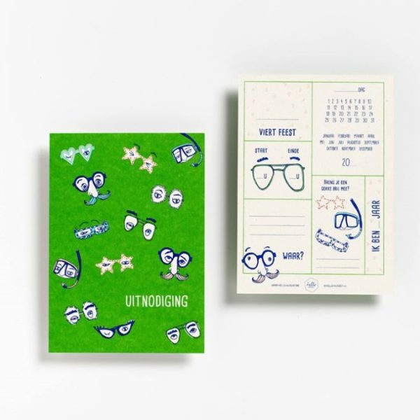 Party invitations - wenskaart - Afbeelding 2