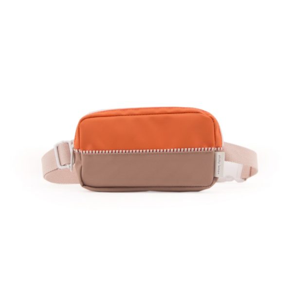 Fanny pack - oranje/choco