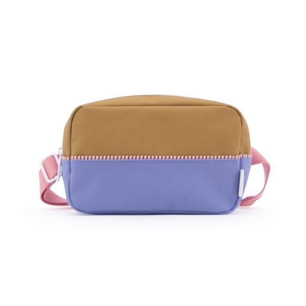 Fanny pack large - paars/goud