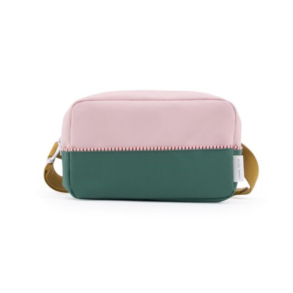 Fanny pack large - groen/roze