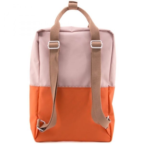 Rugzak large - oranje/roze - Afbeelding 3