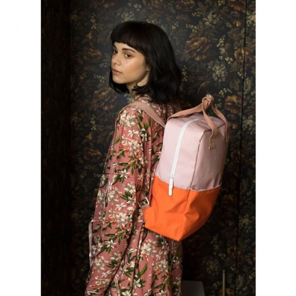 Rugzak large - oranje/roze - Afbeelding 4