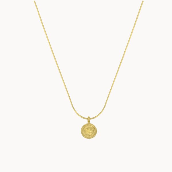 Sunshine necklace - gold