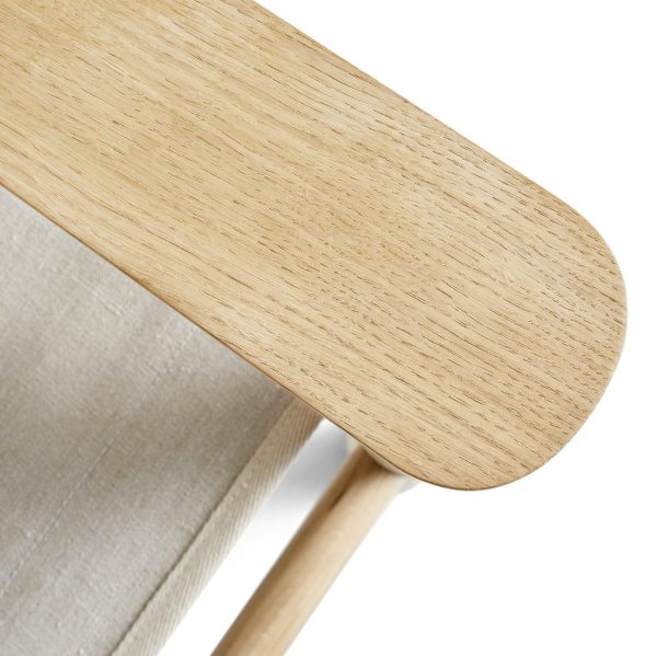 Bernard - matt lacquered solid oak - raw - Afbeelding 3