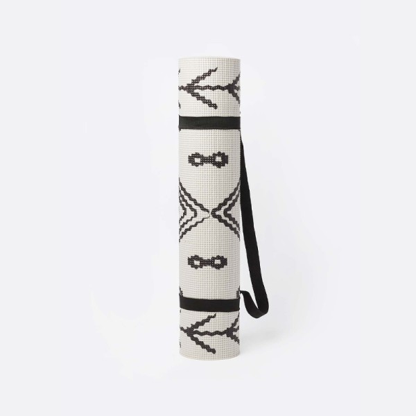 Berber - yoga mat - grijs - Afbeelding 2