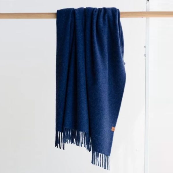 Sjaal rewool - jeans