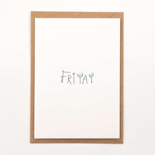 Friyay - wenskaart