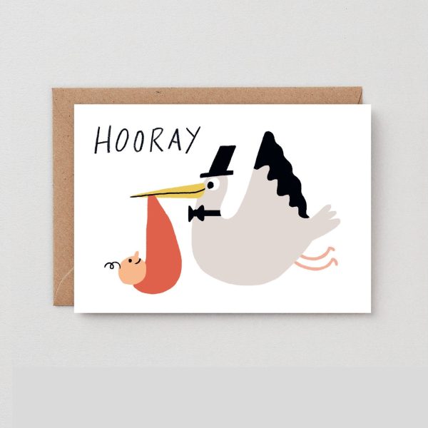 Hooray stalk - wenskaart