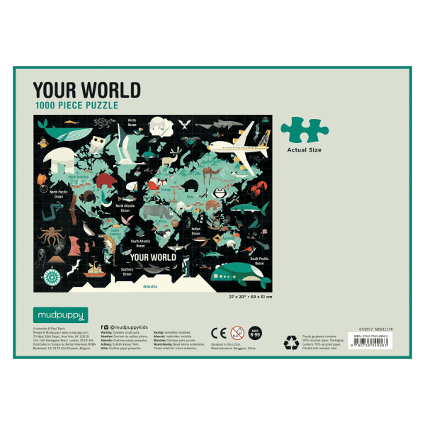 Your world 1000 piece family puzzle - puzzel - Afbeelding 3
