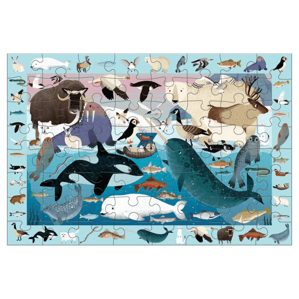 Arctic life search & find puzzle - puzzel - Afbeelding 2