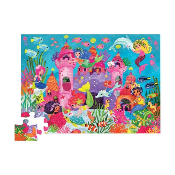 Puzzel poster - zeemeermin paleis - Afbeelding 2