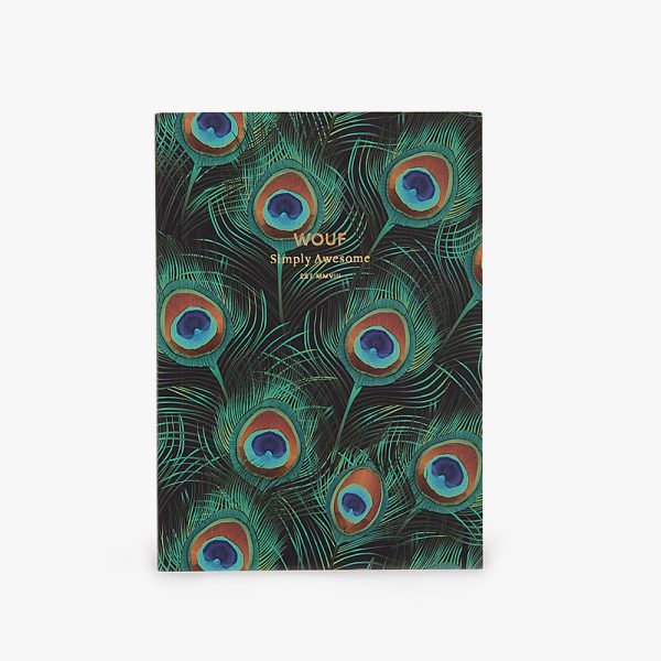 Peacock - schriftje - A5