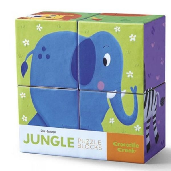 Puzzelblokken - jungle