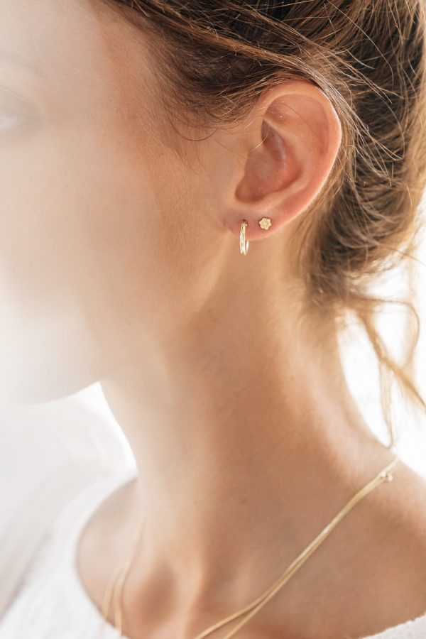 Wildflower studs - goud - Afbeelding 2