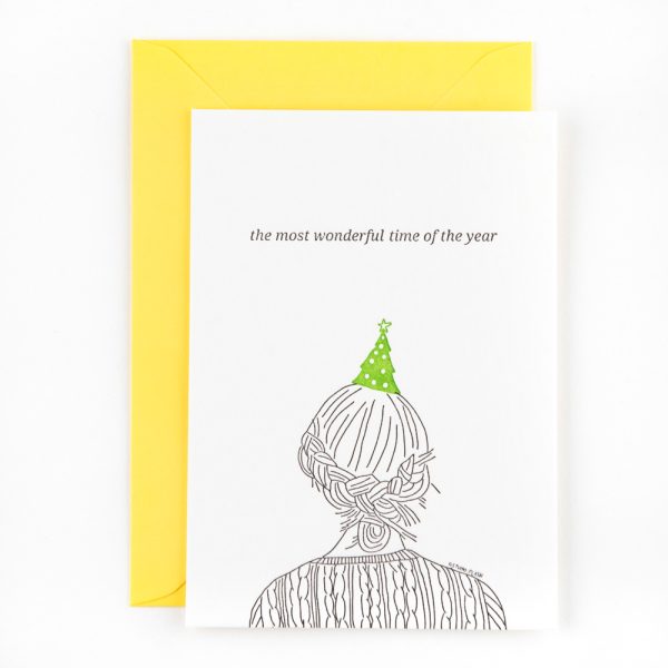 The most wonderful time of the year - wenskaart
