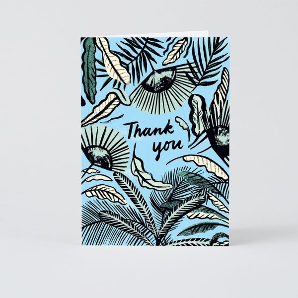 Thank you foliage - wenskaart - Afbeelding 2