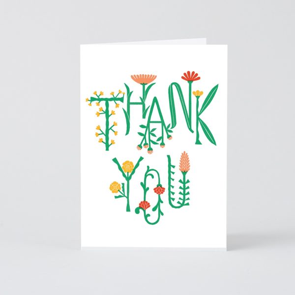 Thank you vine - wenskaart