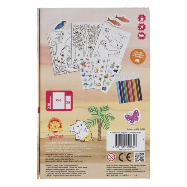 Animal all stars - kleurset - multi - Afbeelding 3