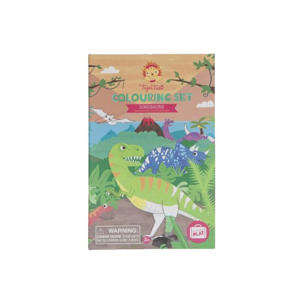Dinosaurus - kleurset - multi