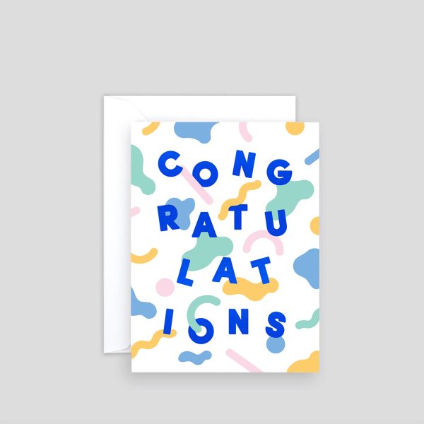 Congratulations - wenskaart